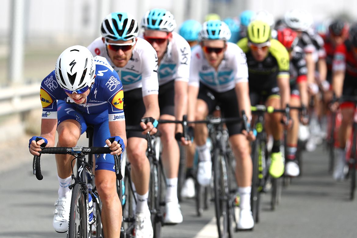 Quick-Step Floors drives the pace