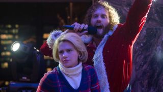 Kate McKinnon and T.J. Miller in Office Christmas Party