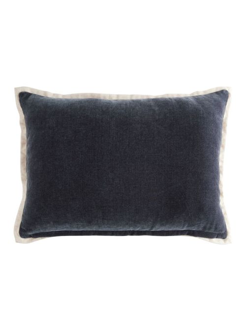 &nbsp;Loxley Chenille Cushion in Blue