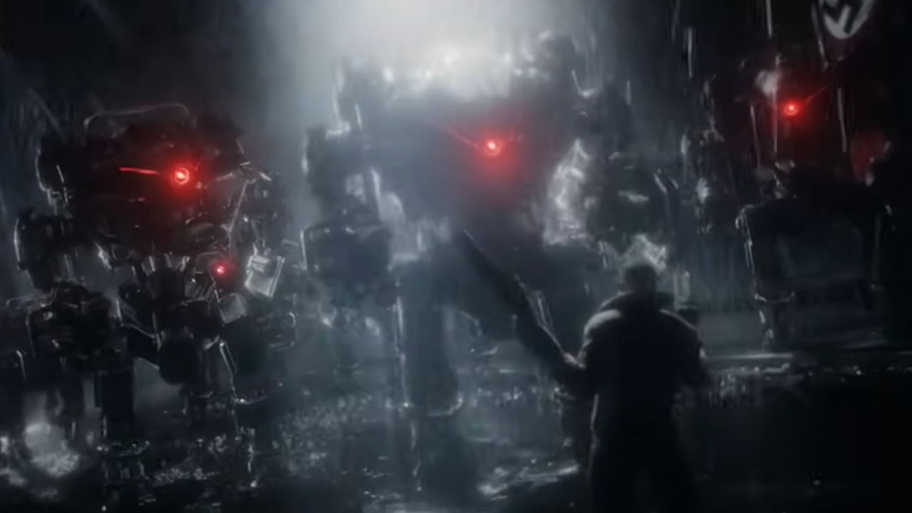 A shot from the Wolfenstein II: The New Order trailer