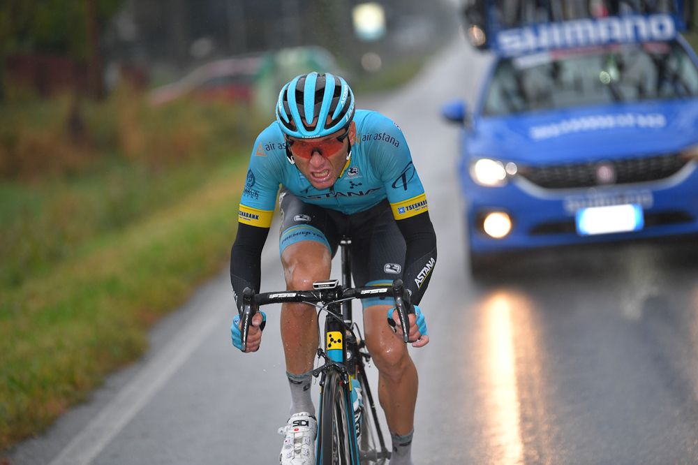 Andriy Grivko on the attack at Gran Piemonte
