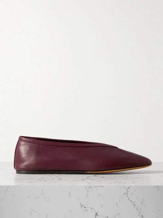 Luna Leather Ballet Flats