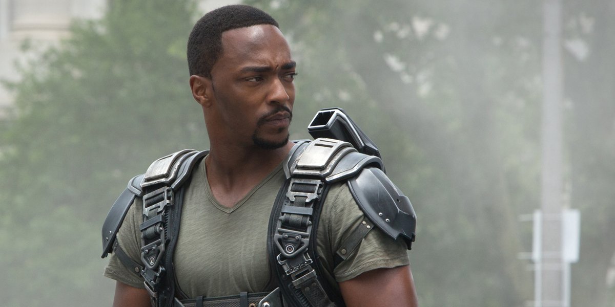 Anthony Mackie in Captain America: The Winter Soldier