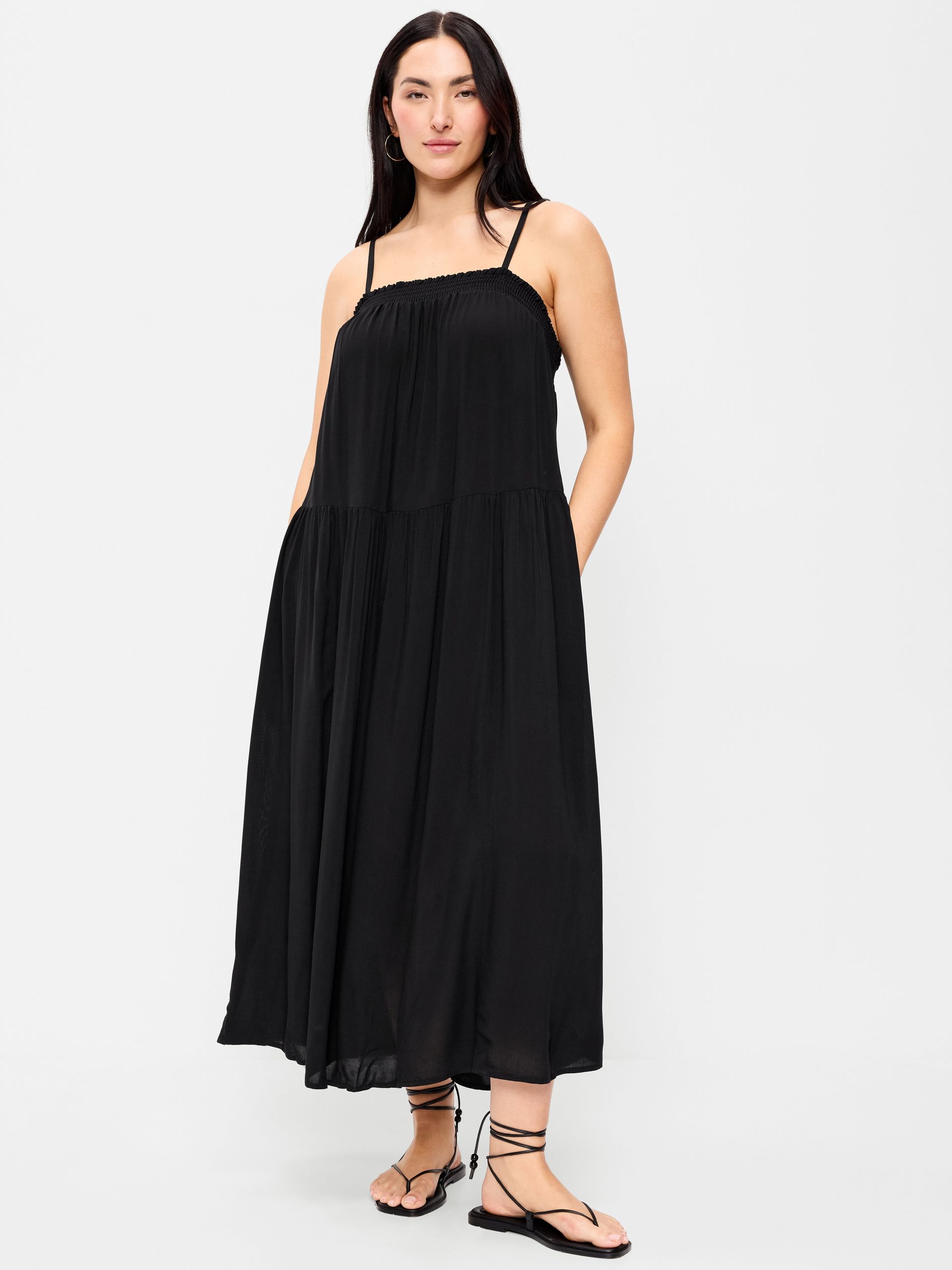 Old Navy, Airy Smocked Maxi Dress