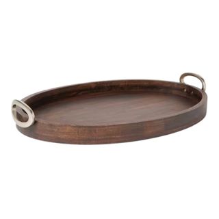 Large Oval Tray, Fsc-Certified (mango Wood), Natural