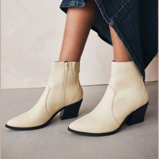 Image of white boots