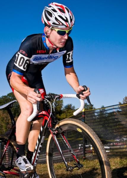 Jerome Townsend (BikeReg) took second place in the U23 competition.