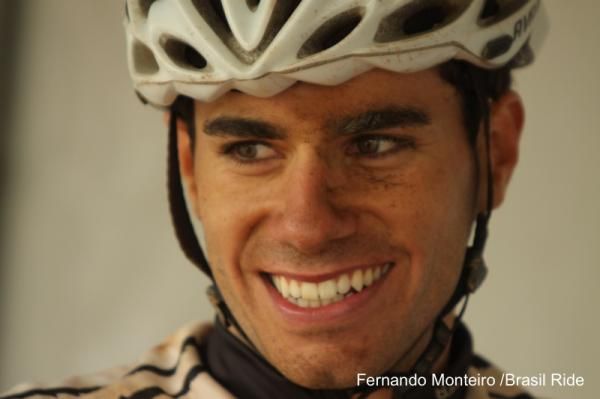 A rider after the finish
