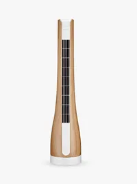 John Lewis &amp; Partners Wood Effect Taper Tower Fan | £90 at John Lewis