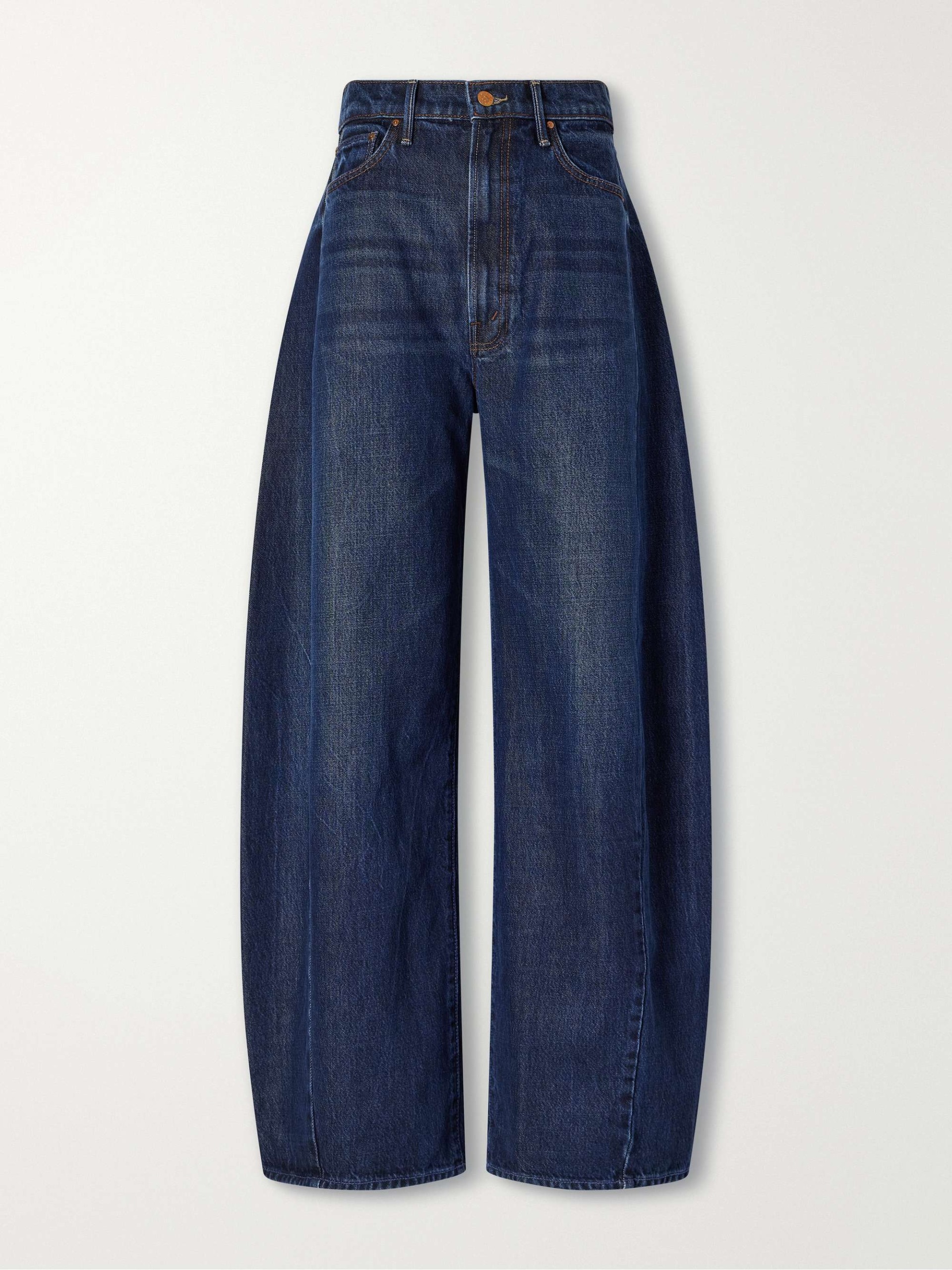 The Spoonful Nerdy Mid-Rise Barrel-Leg Jeans