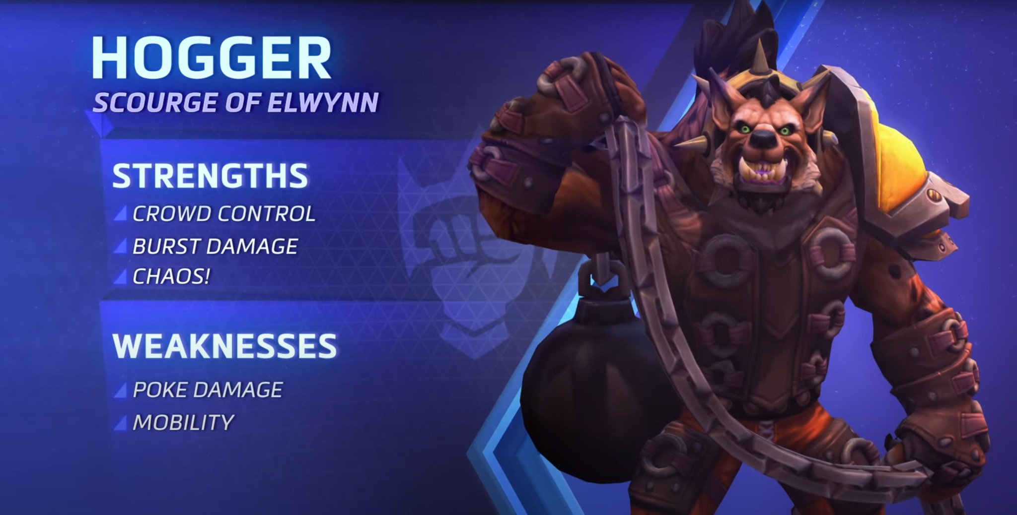 Heroes of the Storm adds a new aggressive hero, Hogger