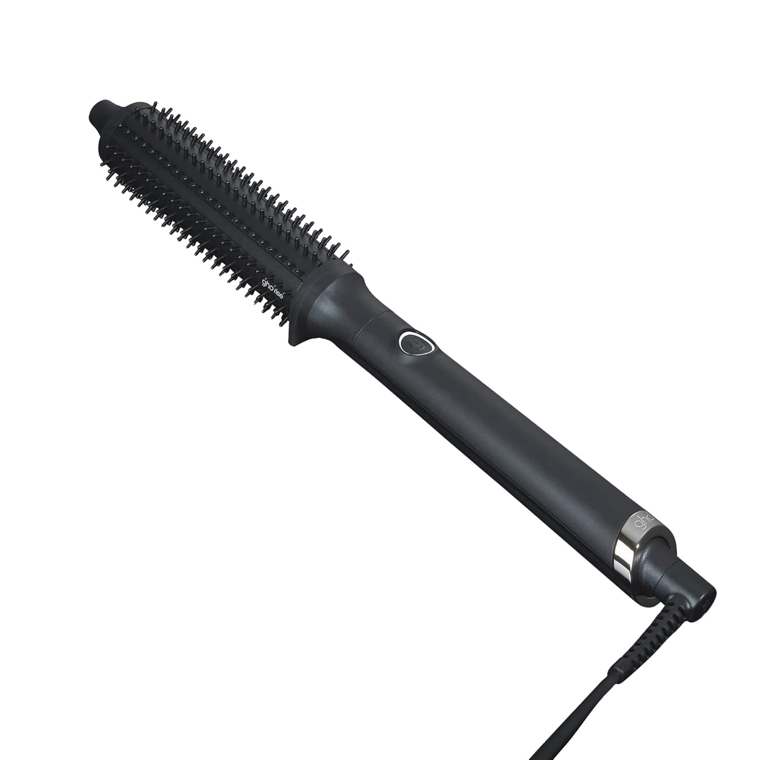 Ghd Rise Volumizing Hot Hair Brush - Professional 1.25” Hot Brush for Dry Hair With Maximum Root Lift, 2x Volume, 365ºf Safe Styling Temperature Technology and Auto Sleep Mode - Black
