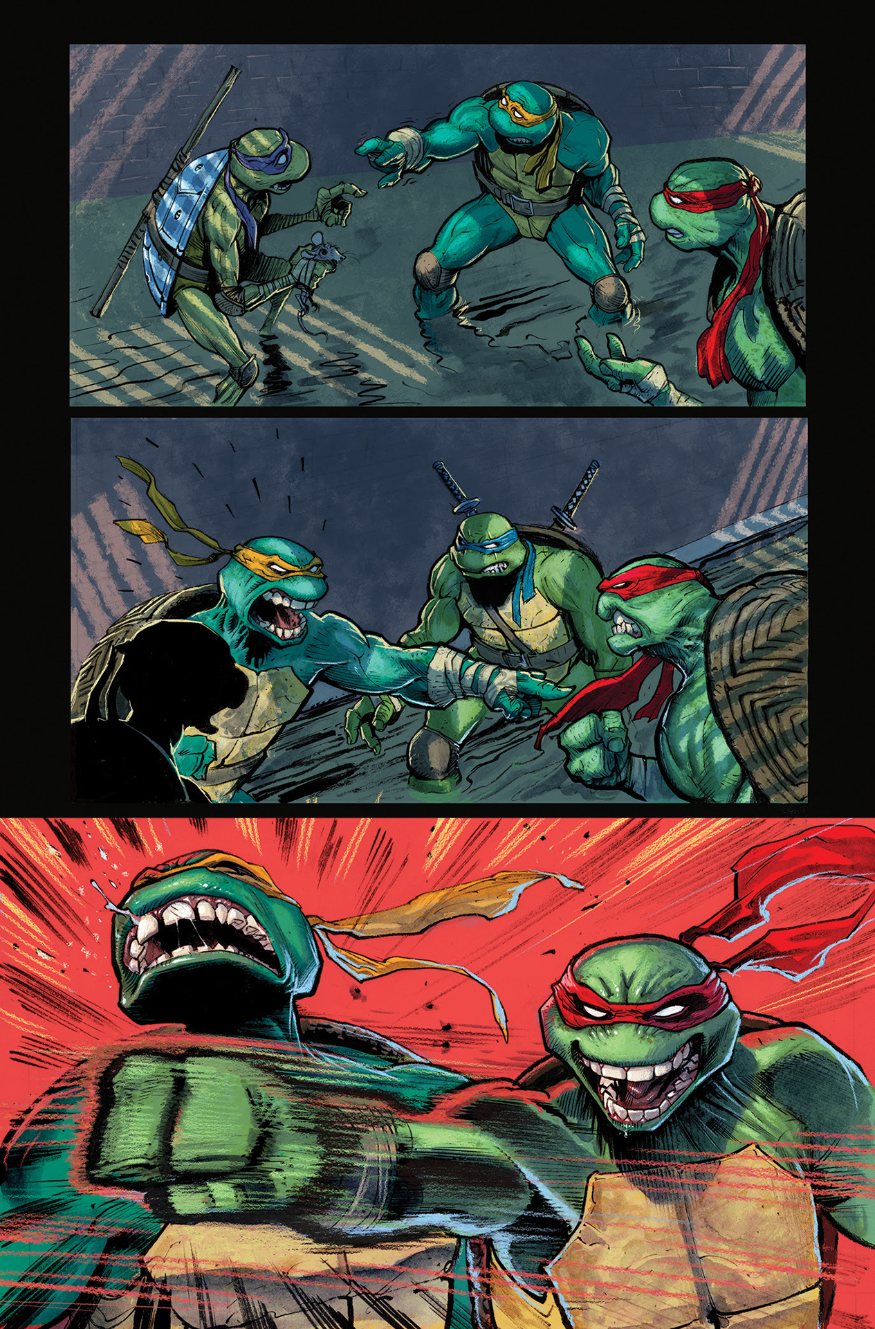 Teenage Mutant Ninja Turtles relaunch enlists artist Juan Ferreyra as the TMNT are reunited in New York