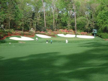 Masters 2014: Tuesday on-the-ground images