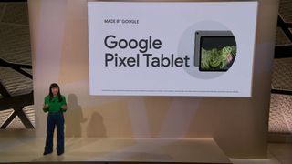 Google Pixel Tablet at the Google Event Fall 2022