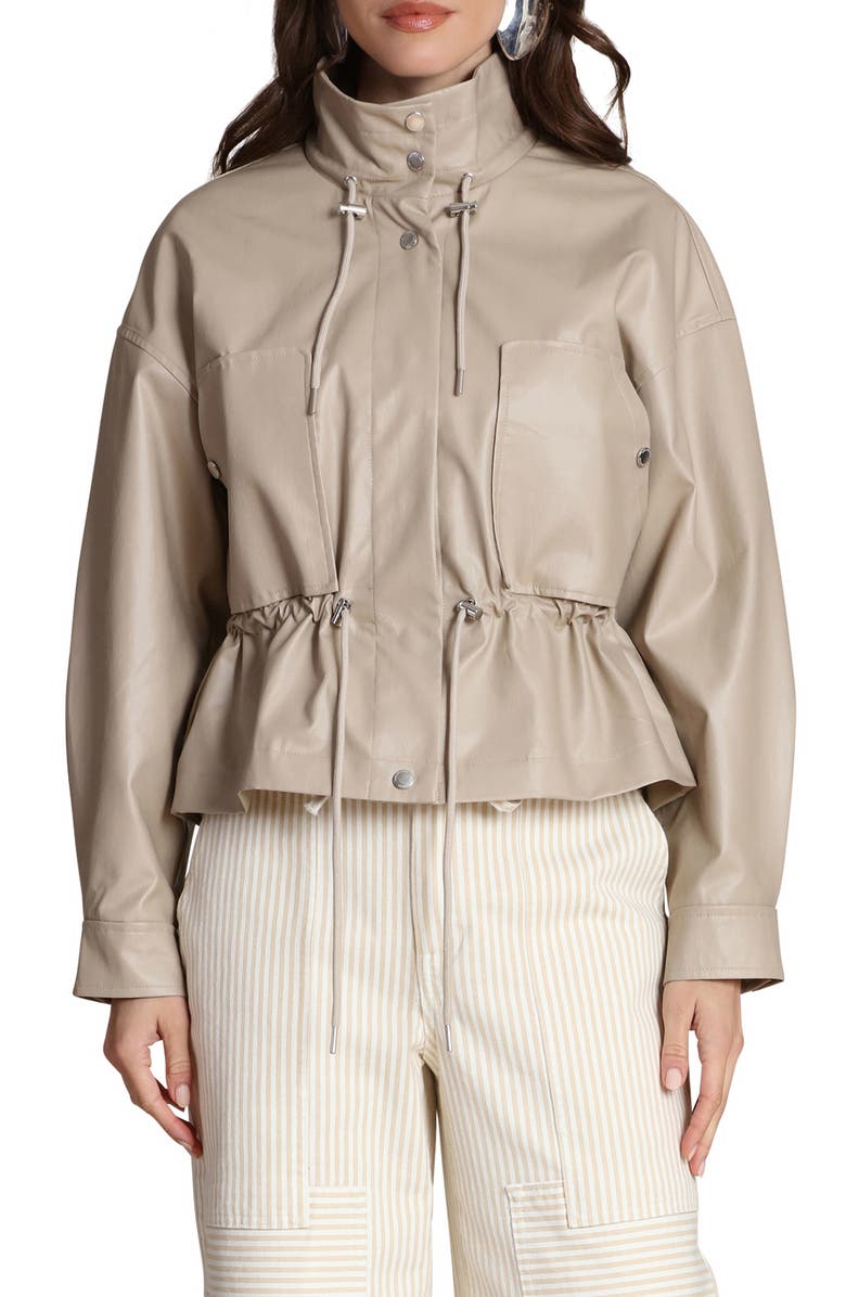 Relaxed Peplum Jacket