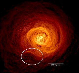 Huge Wave in Perseus Galaxy Cluster