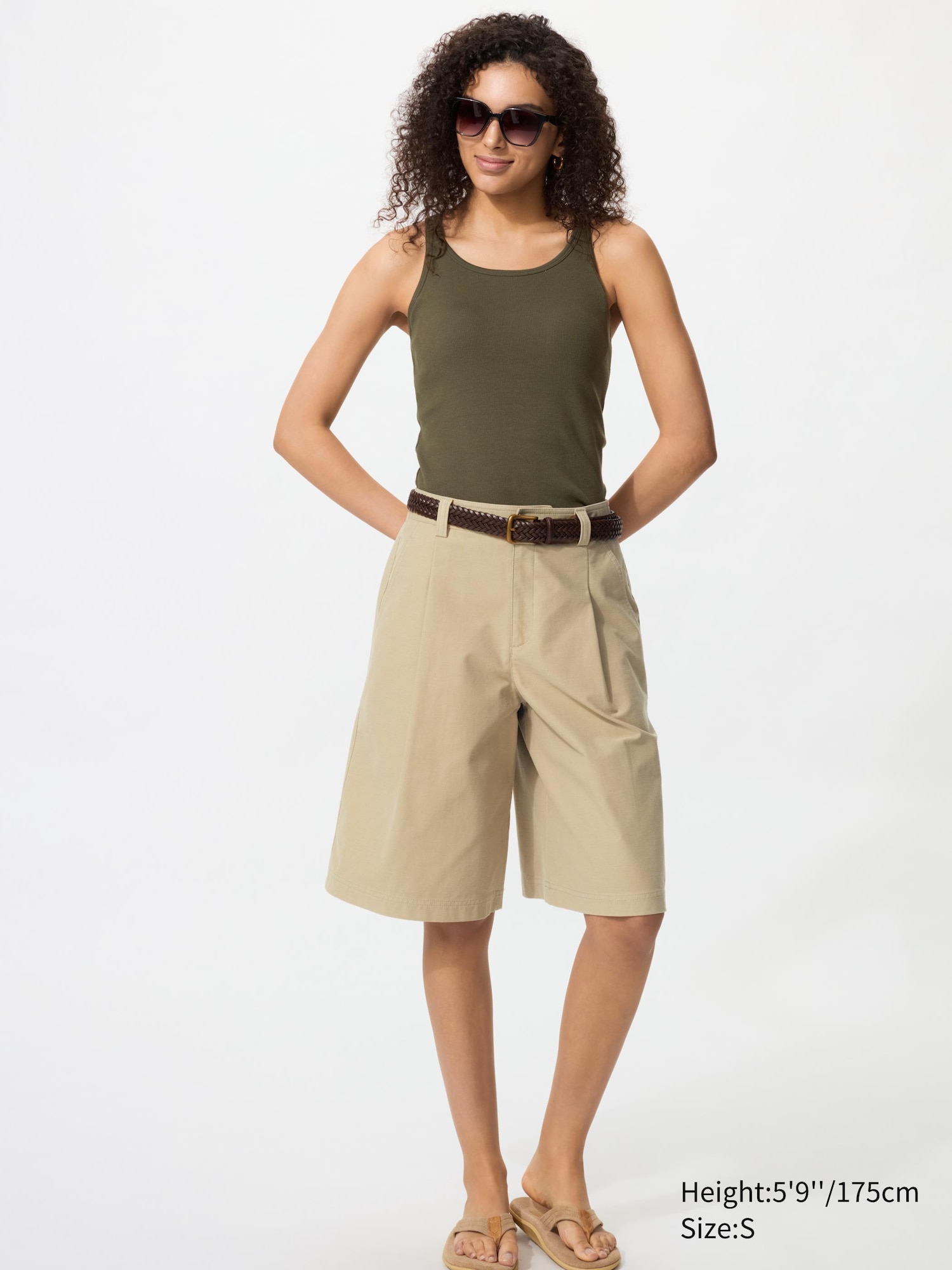 Jersey Pleated Shorts