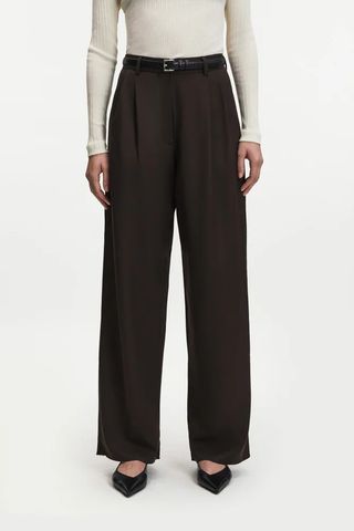 A Day's March, Anita Pleated Wool Trousers