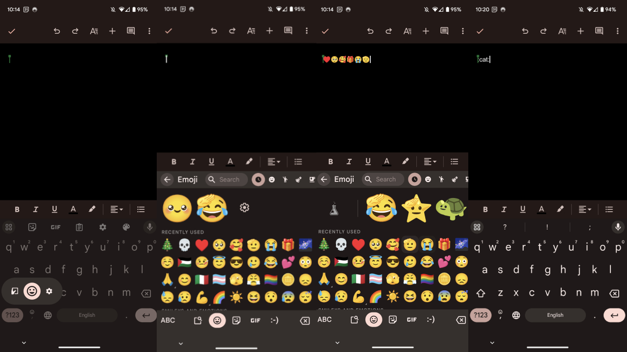 Google Docs Emoji