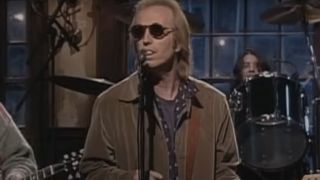 Tom Petty performing with the Heartbreakers and Dave Grohl on SNL