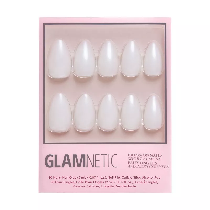 Glamnetic Press-On Women&#039;s Manicure Fake Nails - Hailey - 30ct - Ulta Beauty