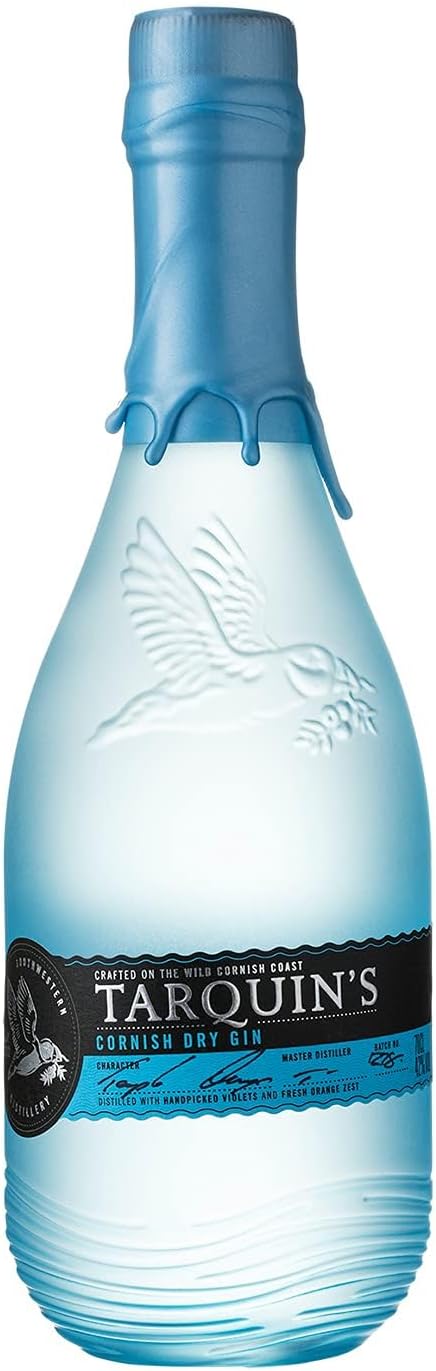 Tarquin&amp;rsquo;s Cornish Dry Gin | Award-Winning | Fresh Juniper, Bright Citrus &amp;amp; Floral Notes | Crafted on the Wild Cornish Coast | Enjoy in a G&amp;amp;t With Grapefruit &amp;amp; Thyme | 42% Vol | 70cl