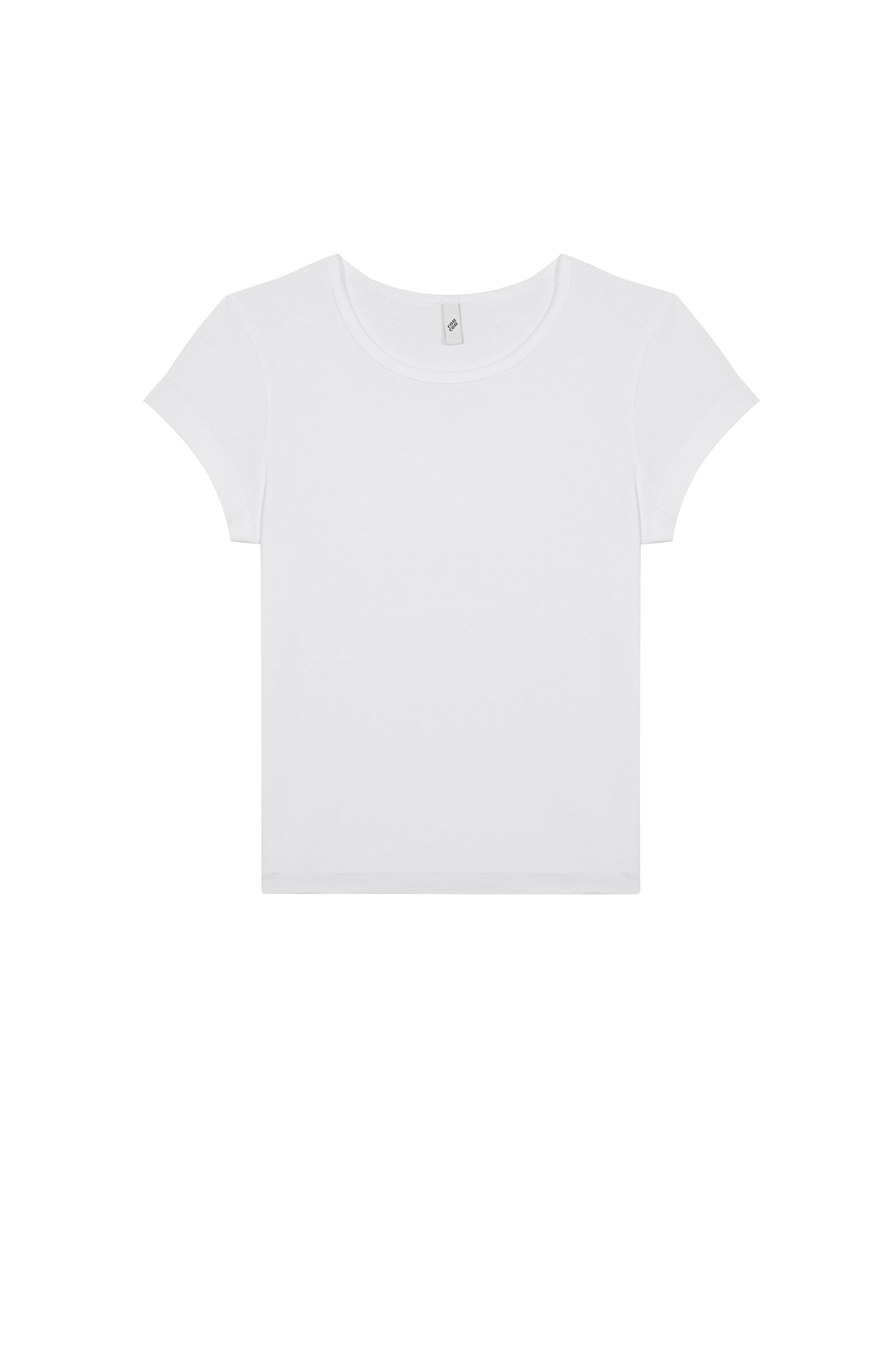 The Baby Tee: Cotton Jersey White