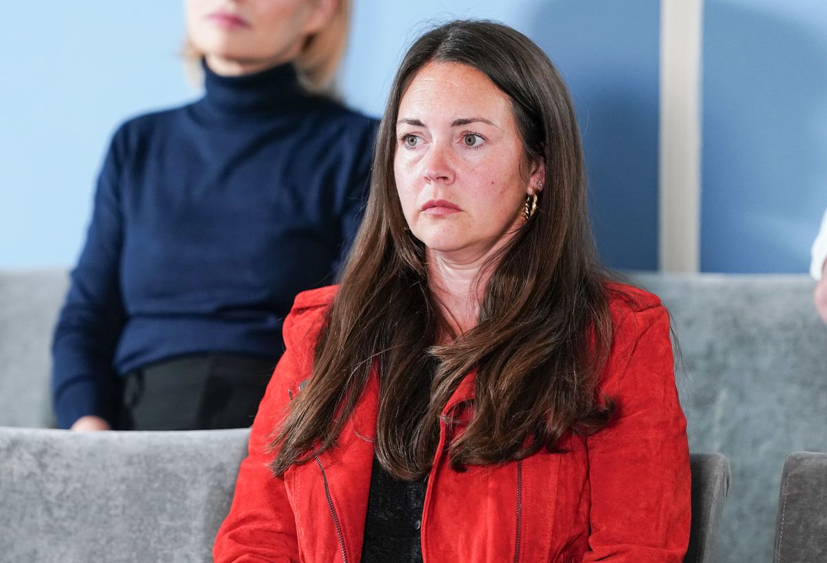 Stacey Slater attends Theo Hawthorne&#039;s plea hearing