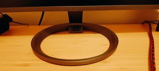 A black 27-inch Acer Vero RL272 monitor sitting on a wooden desk