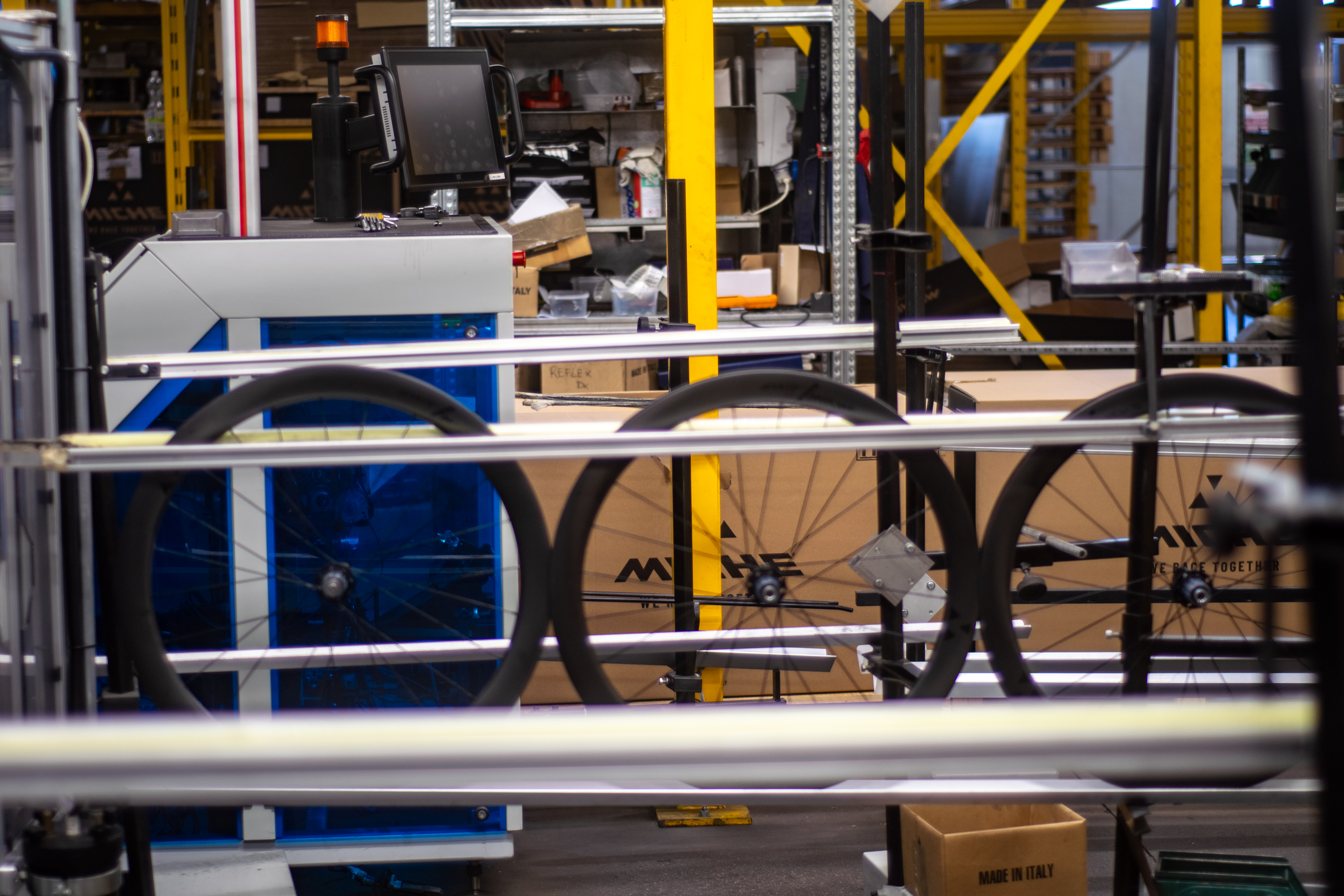 The Miche cycling component factory