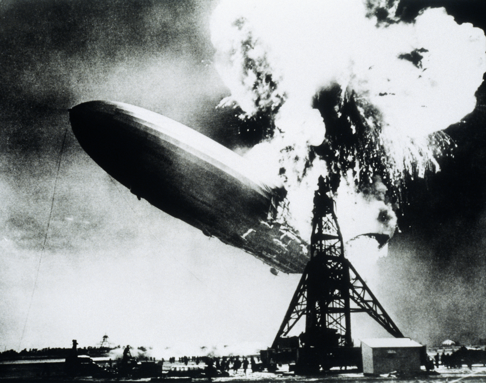 original image that was the basis of the cover for Led Zeppelin I