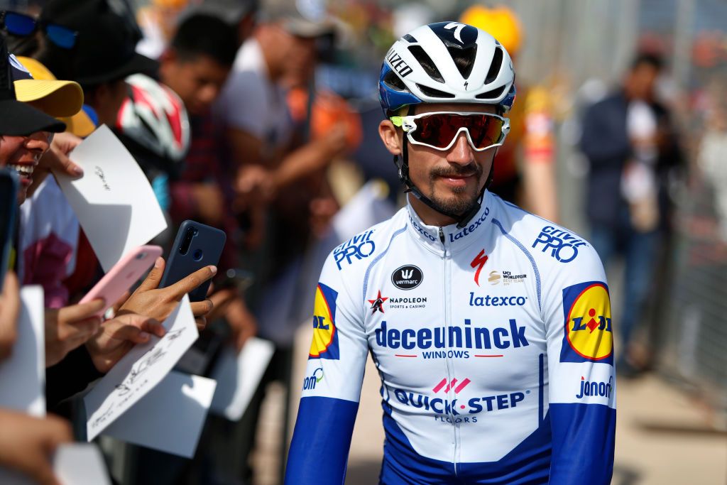 Julian Alaphilippe at stage 5 of the Tour Colombia 2.1