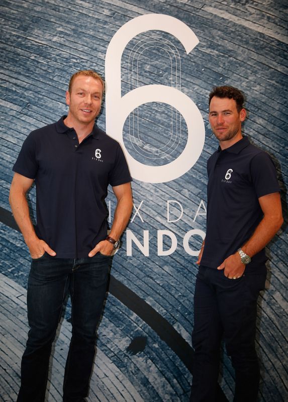 Mark Cavendish and Sir Chris Hoy launch the 2015 Six Day London