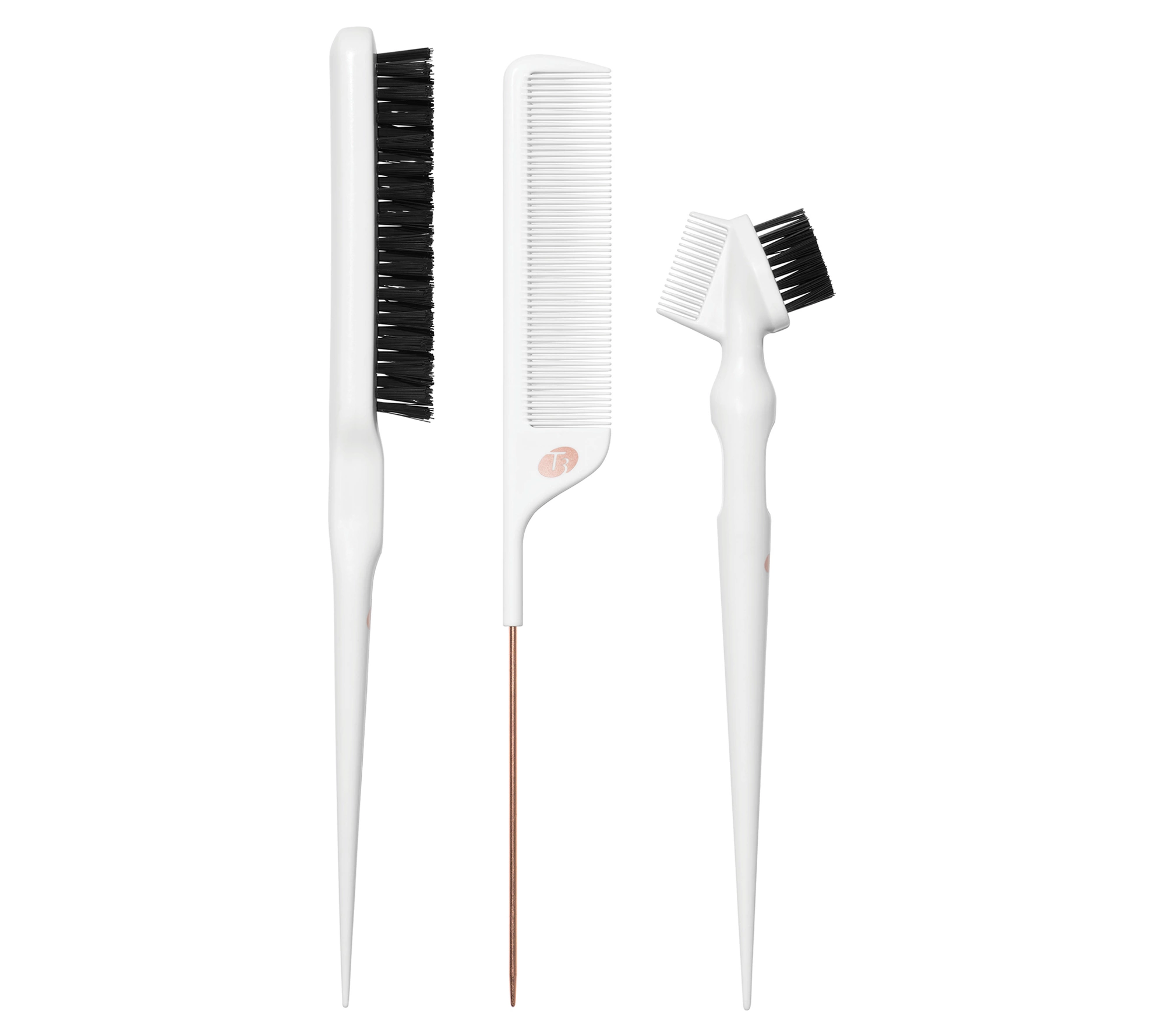 T3 3-Piece Brush and Comb Detail Set