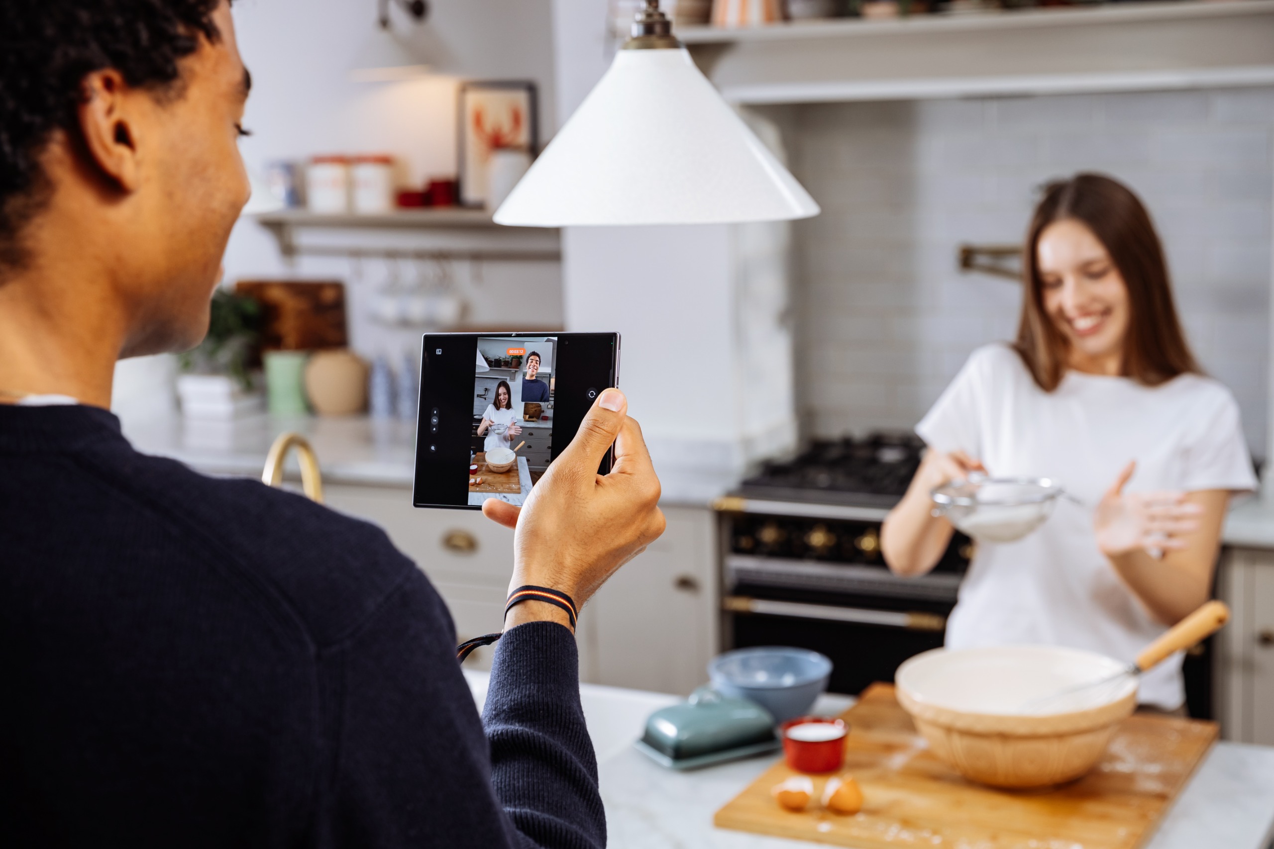 Samsung Galaxy Z Fold8 in use