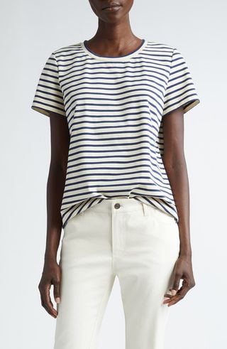 The Modern Stripe Cotton T-Shirt