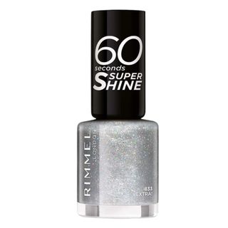 Rimmel 60 Seconds Glitter Nail Polish in 833 Extra 