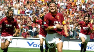 Francesco Totti of Roma, 2001