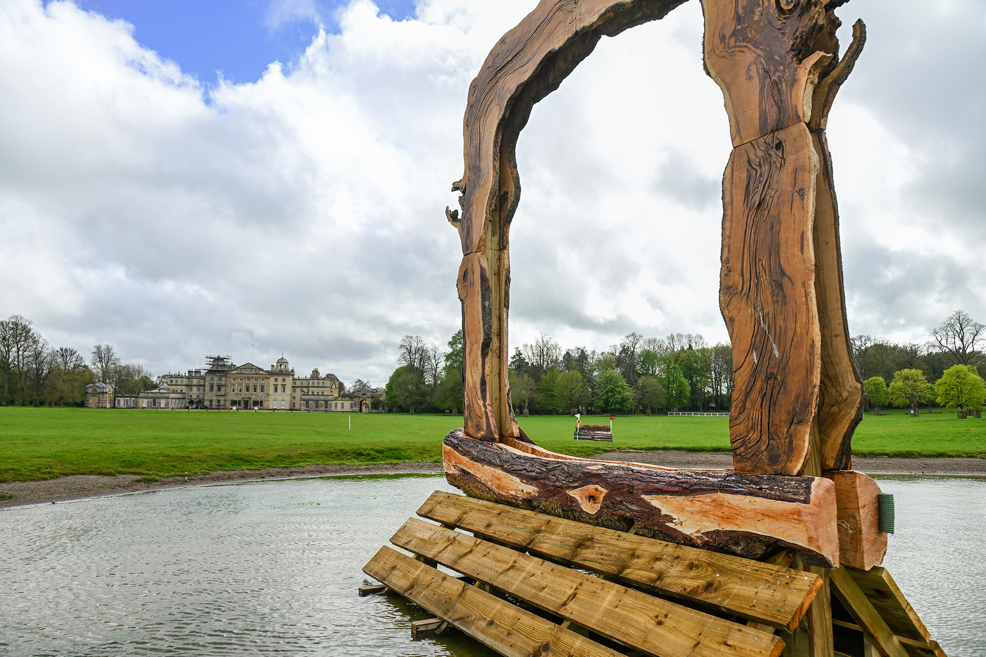 Badminton Horse Trials cross-country course 2026 fence eight