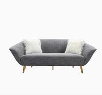 Chic Home Design Chateau Modern Blue Sofa| Currently $1,349.23
