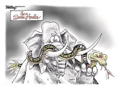 Political cartoon Republican party