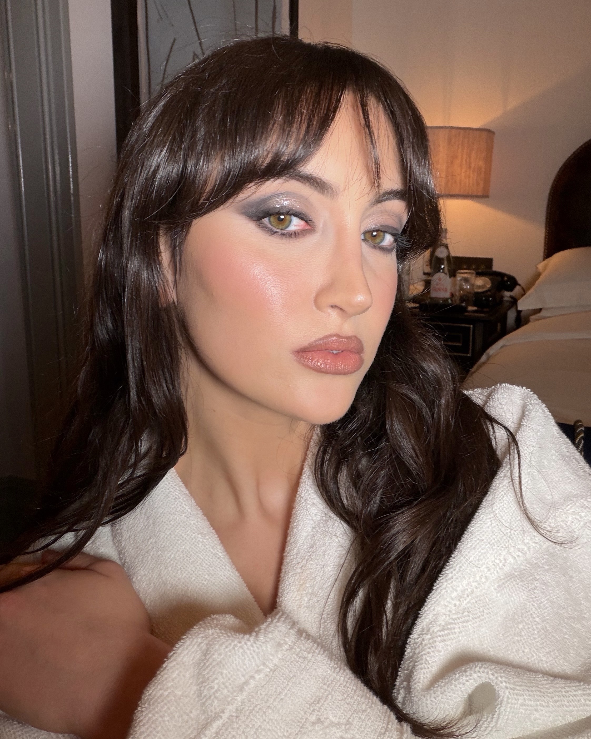 Alyssa Brascia wearing Charlotte Tilbury’s reformulated Magic Cream under makeup.