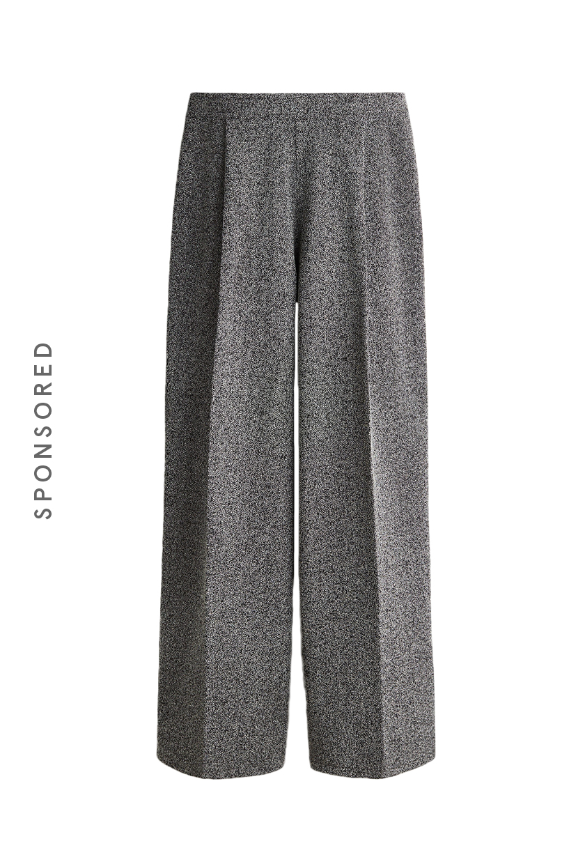 Pleat-Front Pants