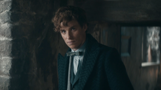 Eddie Redmayne as Newt in The Secrets of Dumbledore