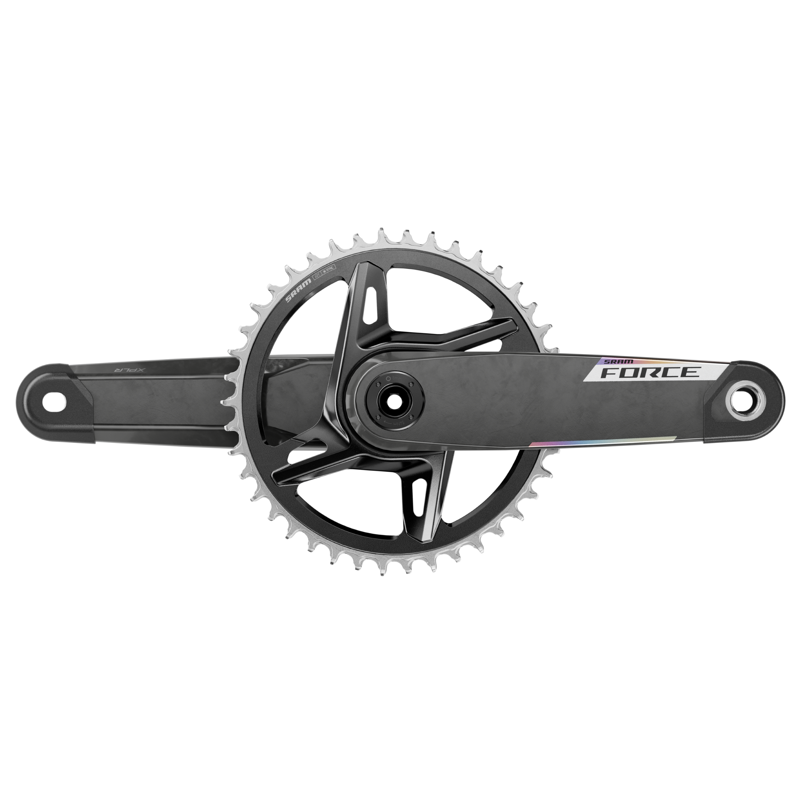 A SRAM Force 1X XPLR chainset