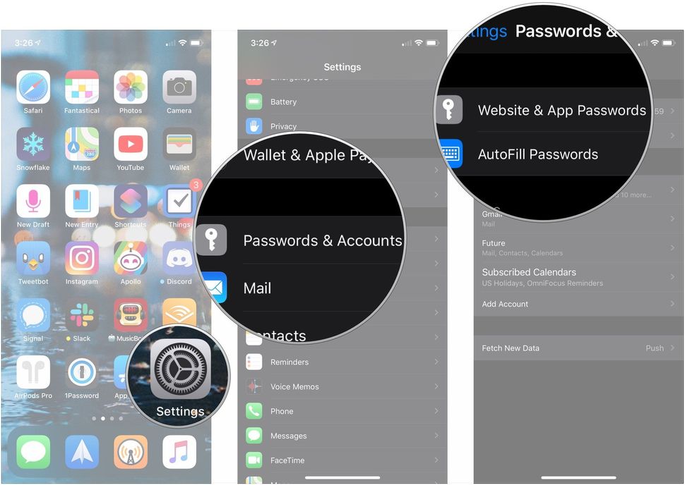 How to look up your accounts and passwords on iPhone and iPad | iMore