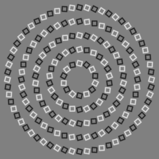 This "intertwining illusion" sends the brain conflicting cues.