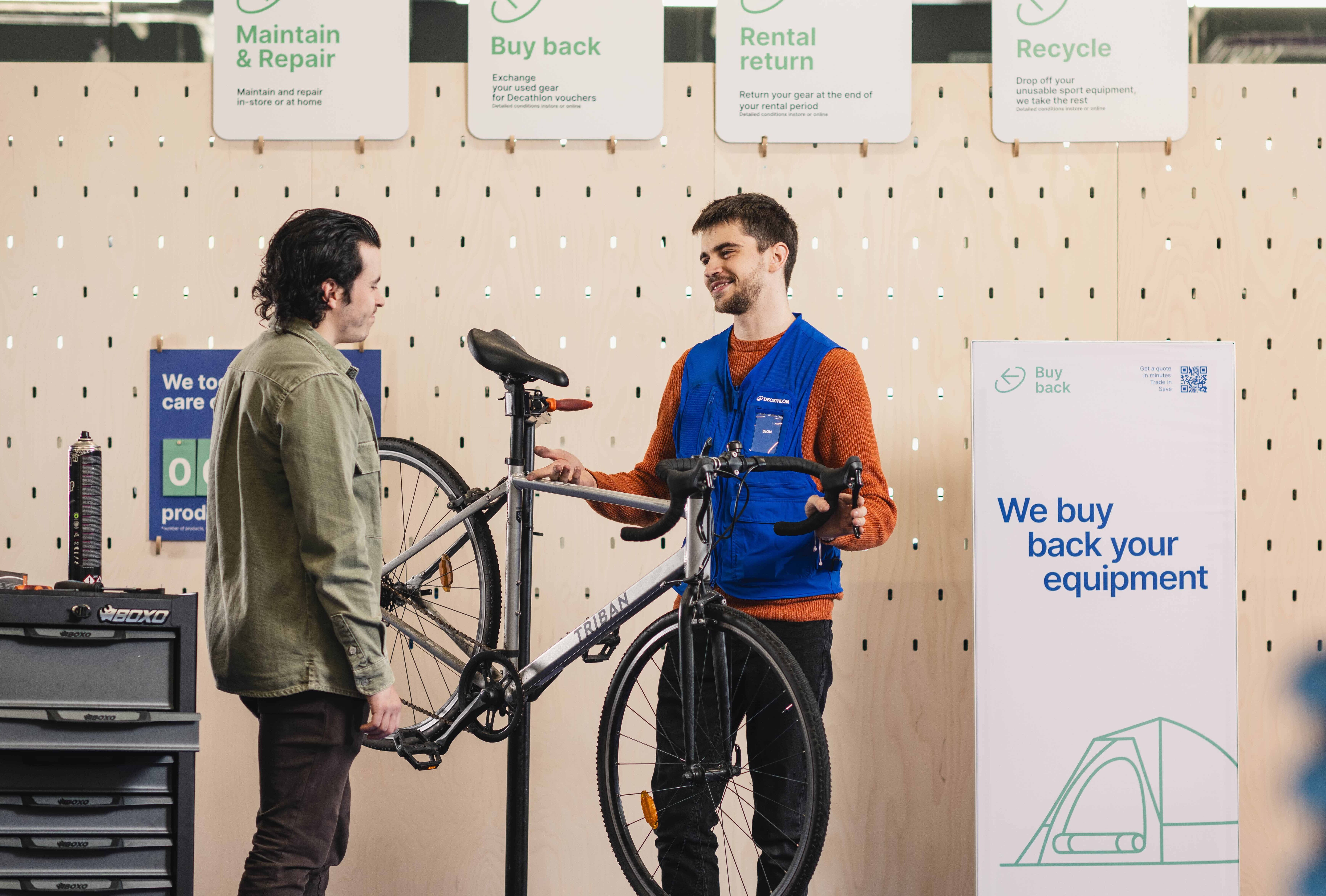 Decathlon's Bank Holiday and Half Term Buyback Event