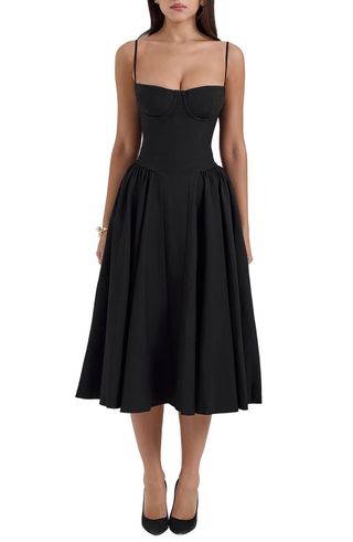 Samaria Underwire Fit & Flare Cocktail Dress